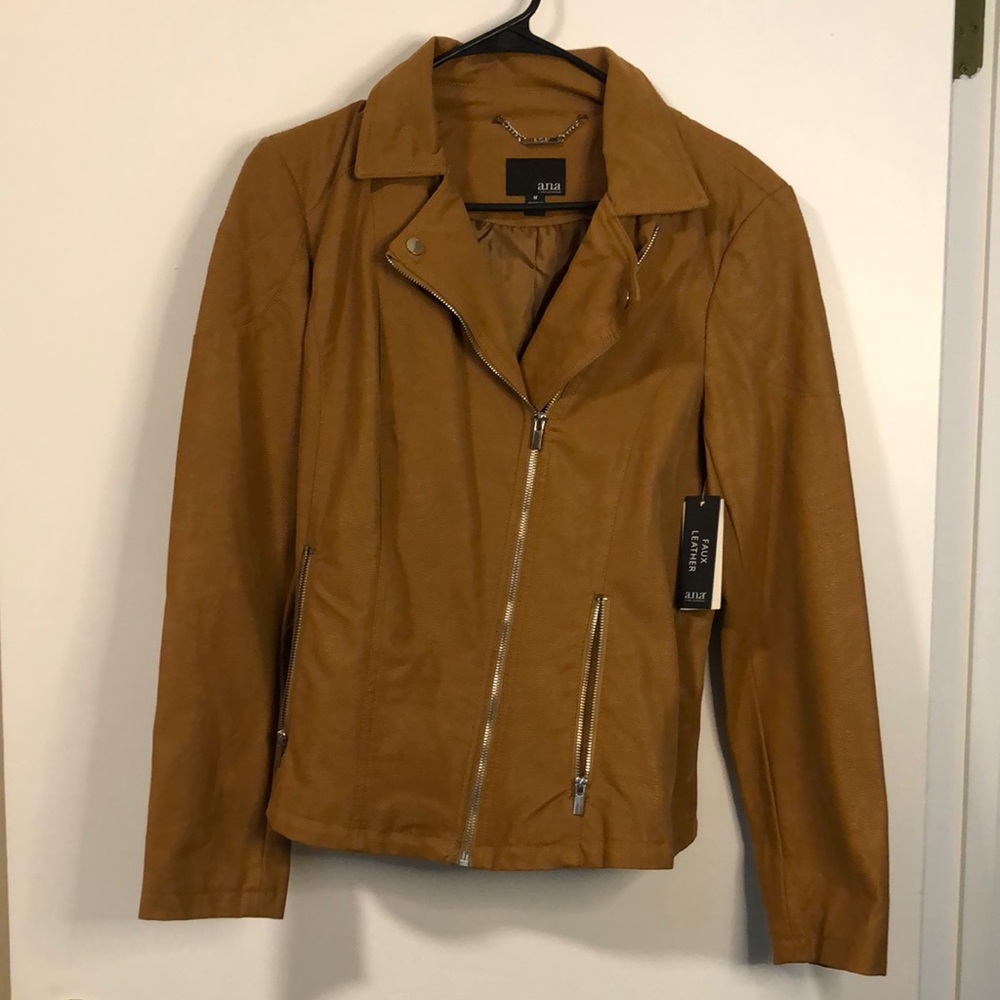 Ana faux suede fashion jacket